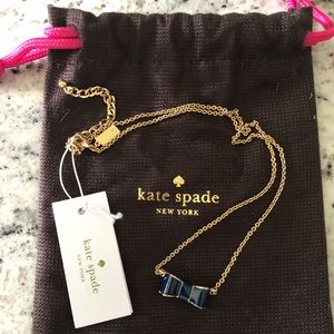 NWT Kate Spade Bow Necklace